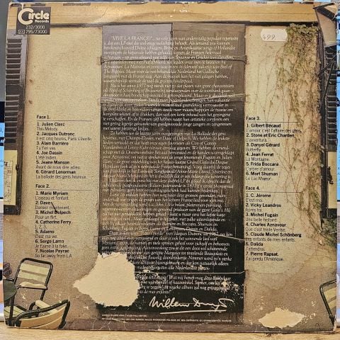 Various – Vive La France 1 - Alle Grote Franse Successen LP PLAK