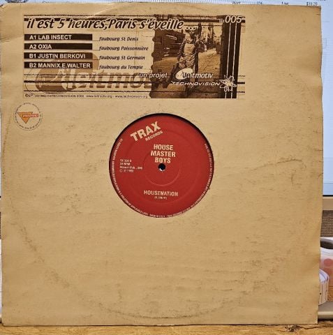 Farley Jackmaster Funk / House Master Boys – Love Can't Turn Around / Housenation LP PLAK