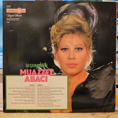 Muazzez Abacı – Yaşamadım ki LP PLAK