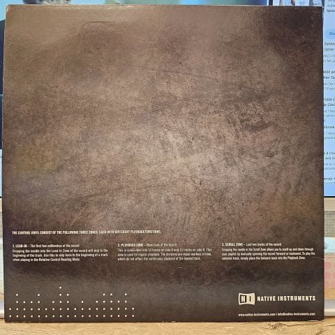 TRACTOR SCRATCH CONTROL VİNLY LP PLAK