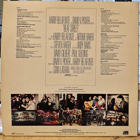 Various – Beat Street (Original Motion Picture Soundtrack) - Volume 2 LP PLAK