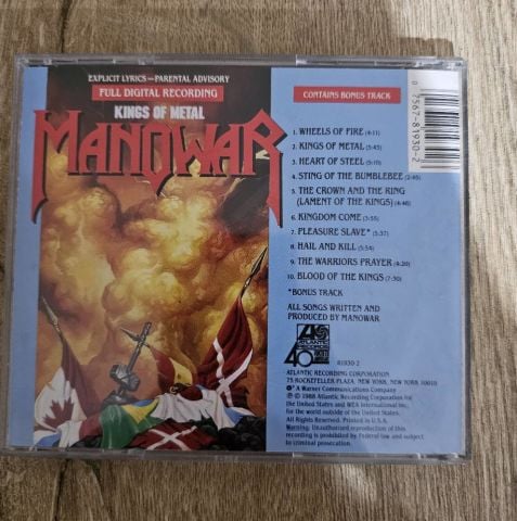 Manowar – Kings Of Metal CD