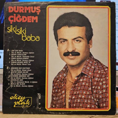 Durmuş Çiğdem – Şiki Şiki Baba LP PLAK
