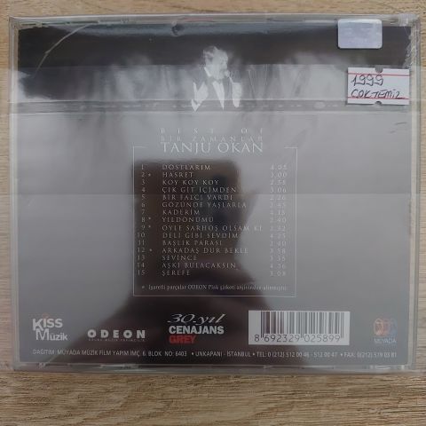 TANJU OKAN - BİR ZAMANLAR BEST OF CD