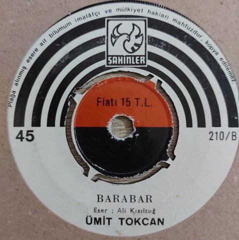Ümit Tokcan – Ömrüm / Barabar 45LİK PLAK