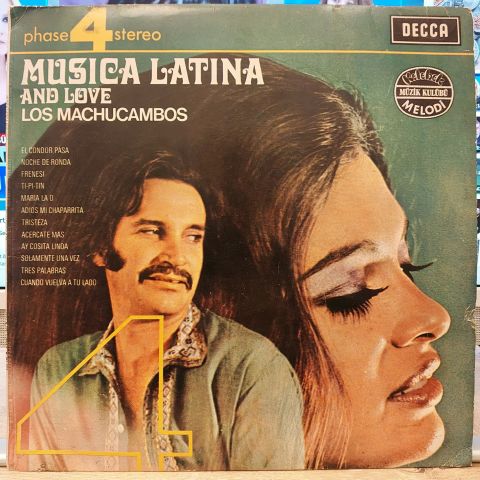 Los Machucambos – Musica Latina And Love LP PLAK