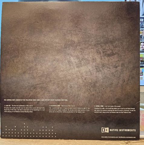 TRACTOR SCRATCH CONTROL VİNLY LP PLAK