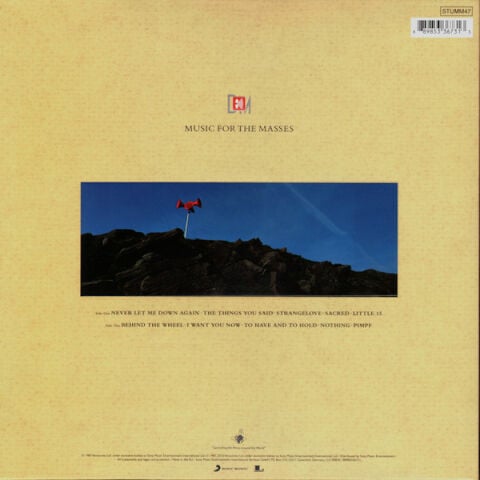 Depeche Mode - Music For The Masses LP PLAK