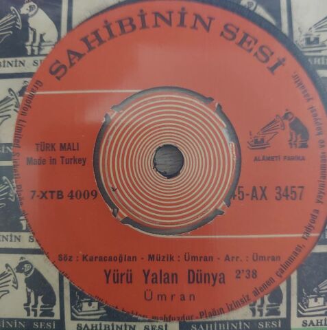 Ümran – Açma Beni Öldürürsün / Yürü Yalan Dünya 45LİK PLAK