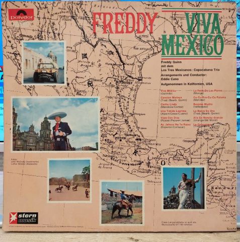 Freddy Mit Das Copacabana Trio – Viva Mexico LP PLAK