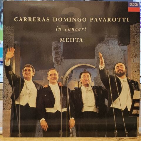 Carreras, Domingo, Pavarotti, Mehta – In Concert LP PLAK