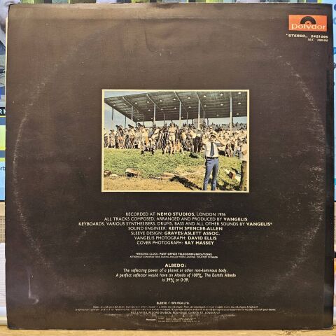 Vangelis – Albedo 0.39 LP PLAK