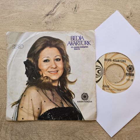 Bedia Akartürk – Çıkma Karşıma / Zühtü 45LİK PLAK