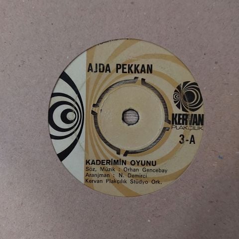 Ajda Pekkan – Kaderimin Oyunu / Kimler Geldi Kimler Geçti 45LİK PLAK