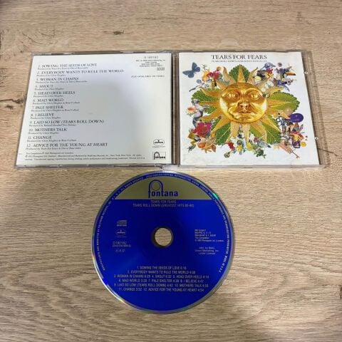 TEARS FOR TEARS - TEARS ROLL DOWN (GREATEST HITS 82-92) CD