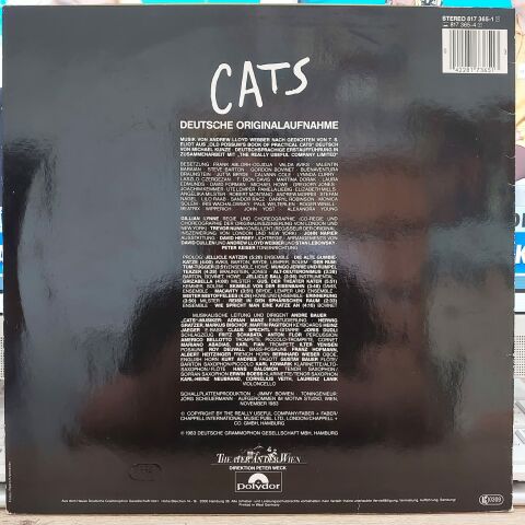 Various – Cats (Deutsche Originalaufnahme) LP PLAK