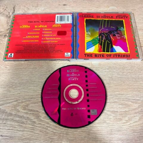 STANLEY CLARKE, AL DI MEOLA, JEAN-LUC PONTY - THE RITE OF STRINGS CD