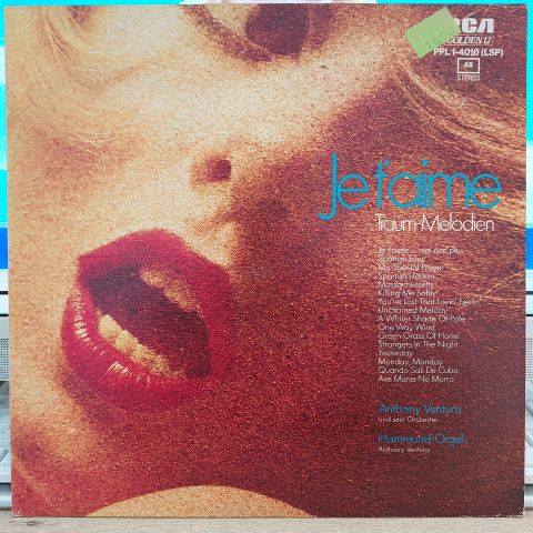 Anthony Ventura Und Sein Orchester* – Je T'aime (Traum-Melodien) LP PLAK