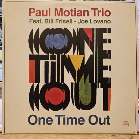 Paul Motian Trio Featuring Bill Frisell - Joe Lovano – One Time Out LP PLAK