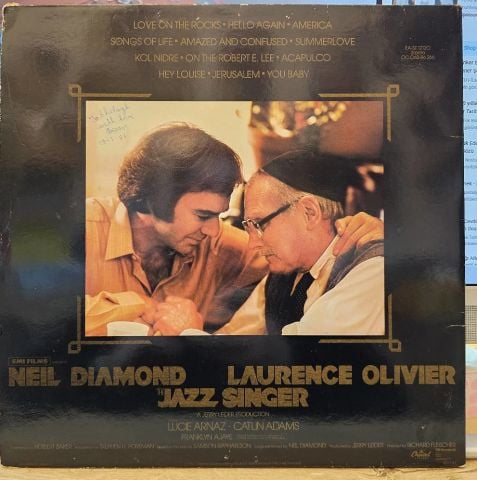 Neil Diamond – The Jazz Singer (Original Songs From The Motion Picture) LP PLAK...