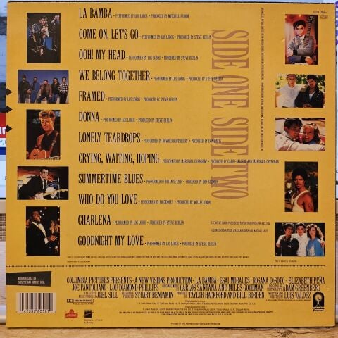 Various – La Bamba - Original Motion Picture Soundtrack LP PLAK