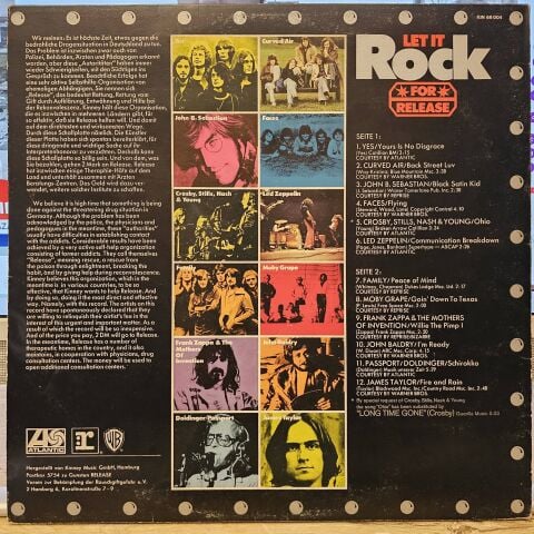 Various – Let It Rock For Release LP PLAK