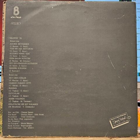 Nilüfer – Nilüfer '79 LP PLAK