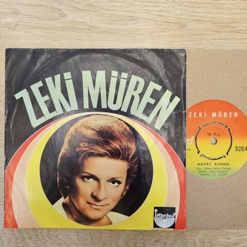 Zeki Müren – Mahpushane / Hayat Kumarı 45LİK PLAK