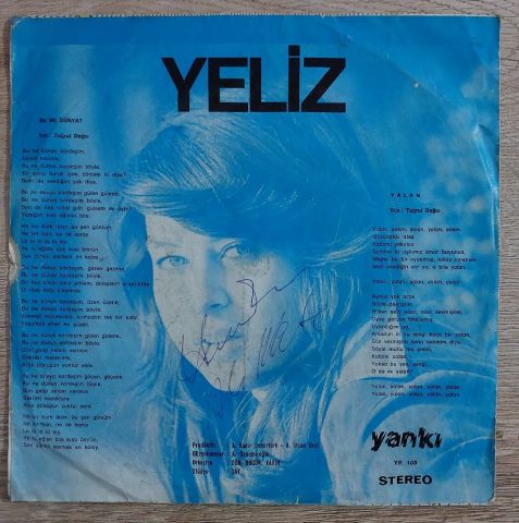 Yeliz – Bu Ne Dünya / Yalan 45LİK PLAK