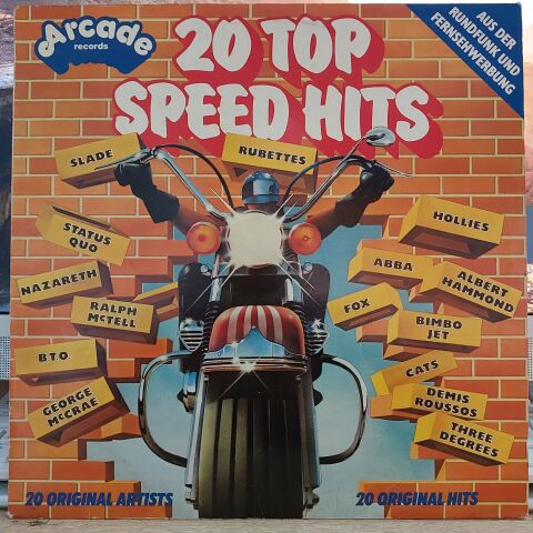 Various – 20 Top Speed Hits, 20 Original Artists, 20 Original Hits LP PLAK
