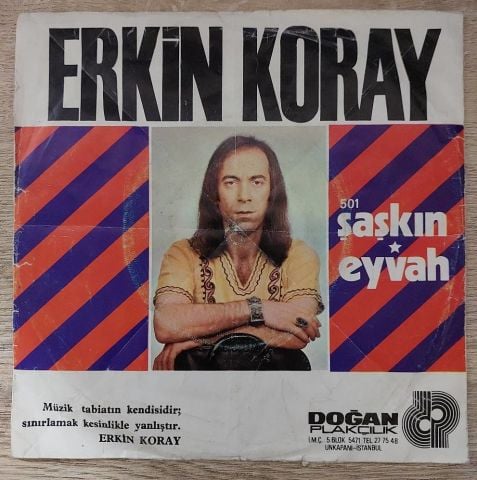 ERKİN KORAY - ŞAŞKIN 45LİK PLAK