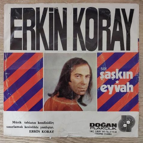 ERKİN KORAY - ŞAŞKIN 45LİK PLAK