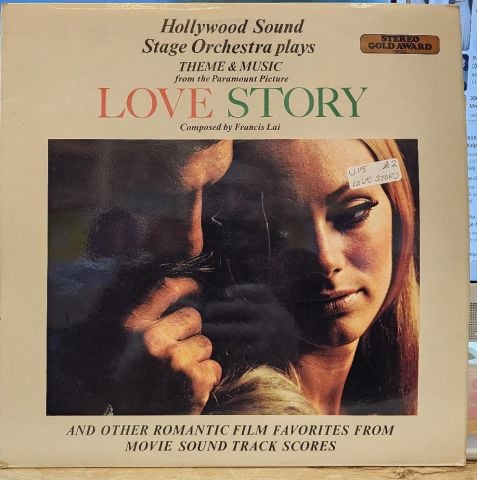 Hollywood Sound Stage Orchestra – Plays Theme & Music From The Paramount Picture Love Story And Other Romantic Film Favorites From Movie Sound Track Scores LP PLAK