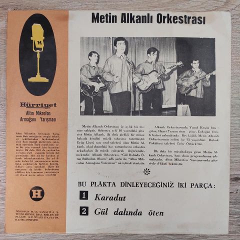 METİN ALKANLI - KARADUT 45LİK PLAK