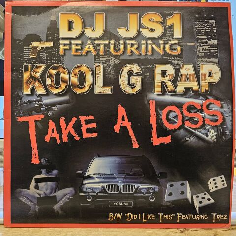 DJ JS1 Featuring Kool G Rap – Take A Loss LP PLAK