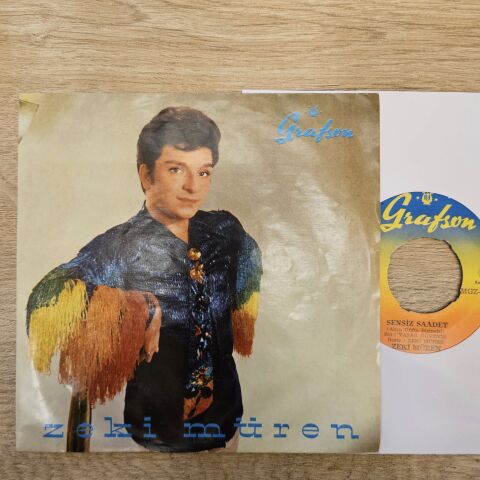 Zeki Müren – Sensiz Saadet / Bahane 45LİK PLAK