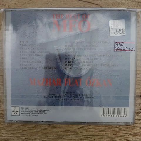 MAZHAR FUAT ÖZKAN - THE BEST OF CD