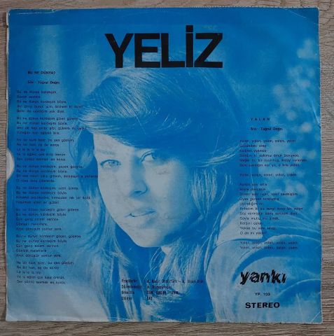 Yeliz – Bu Ne Dünya / Yalan 45LİK PLAK