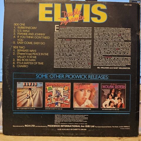 Elvis Presley – Double Dynamite Vol. 2 LP PLAK