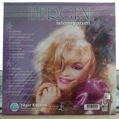 BERGEN - İSTEMİYORUM LP PLAK