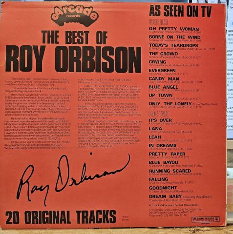 Roy Orbison – The Best Of Roy Orbison LP PLAK