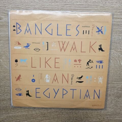 Bangles – Walk Like An Egyptian 45LİK PLAK