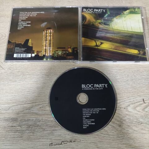 BLOC PARTY. - A WEEKEND IN THE CITY CD