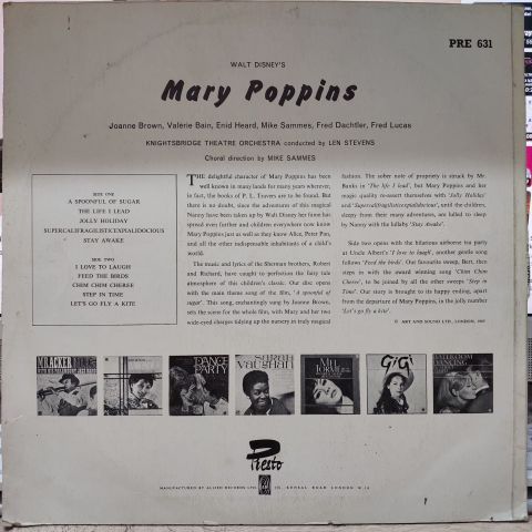Various – Walt Disney's Mary Poppins LP PLAK