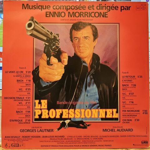 Ennio Morricone – Le Professionnel (Bande Originale Du Film) LP PLAK