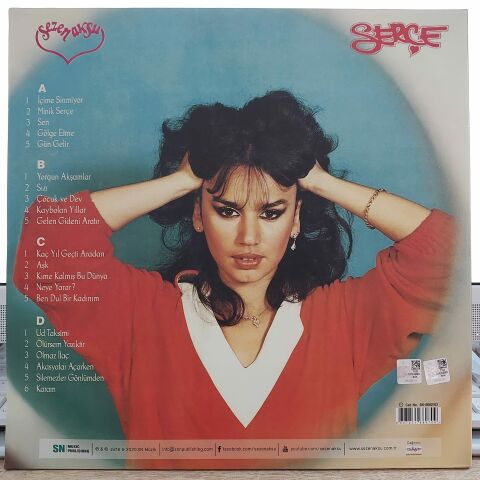 SEZEN AKSU - SERÇE LP PLAK