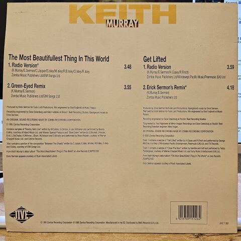 Keith Murray – The Most Beautifullest Thing In This World / Get Lifted LP PLAK