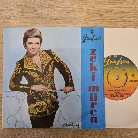 Zeki Müren – Senede Bir Gün  45LİK PLAK