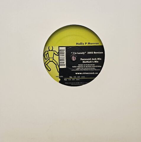Hollis P. Monroe – I'm Lonely (2002 Remixes) LP PLAK
