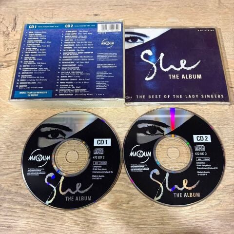 VARIOUS - SHE-THE ALBUM CD